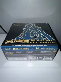 Pokemon Mega Evolution Lucario Pokemon Center Sealed Elite Trainer Box (ETB) - Image 5
