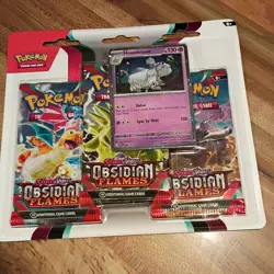 Pokemon TCG Scarlet & Violet - Obsidian Flames Booster Blister - 3 Packs - Image 1