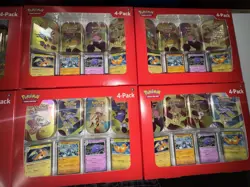 Pokemon TCG Scarlet & Violet 151 Mini Tin 4-Pack Lot 8 Sam’s Club Sealed - Image 2