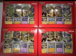 Pokemon TCG Scarlet & Violet 151 Mini Tin 4-Pack Lot 8 Sam’s Club Sealed - Image 3