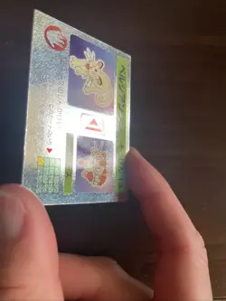 Persian Japanese Lenticular 3D Card Meiji Milk Cocoa Pokemon - LP - Image 5