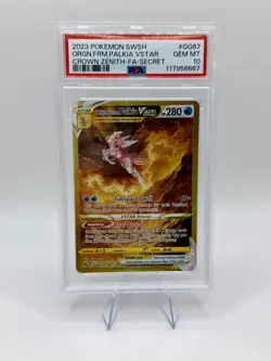 2023 Pokemon Sword & Shield Origin Forme Palkia Vstar #GG67 PSA 10 Gem Mint - Image 1