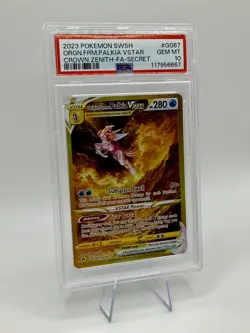 2023 Pokemon Sword & Shield Origin Forme Palkia Vstar #GG67 PSA 10 Gem Mint - Image 3