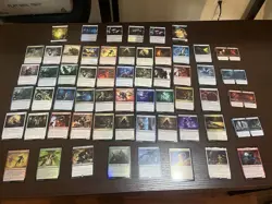 MTG Duskmourn Set Themed Lot Magic The Gathering Cards + Bonuses - Image 1