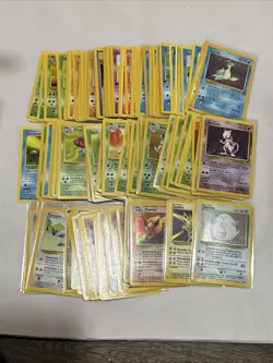 Vintage 1999 Pokemon Card Lot Holos, First Editions And More - Image 1