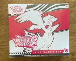 Pokemon TCG Scarlet & Violet White Flare Elite Trainer Box Factory Sealed ETB - Image 1