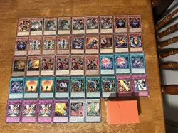 Yugioh Infernity deck Comes Sleeved And Deck Box lot 3 - Image 1