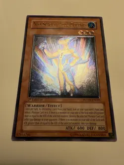 Yugioh YuGiOh! LP Neo-Spacian Aqua Dolphin POTD-EN003 Ultimate Rare 1st Edition - Image 1