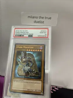 Dark Magician Ultimate Rare Psa 10 Yugioh ysyr-en001 - Image 1