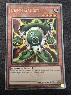 Yugioh Green Gadget MP24-EN014 Quarter Century Secret Rare 1st Edition NM - Image 1