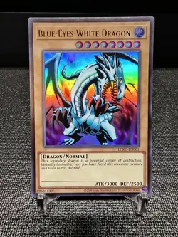 Blue-Eyes White Dragon LCKC-EN001 Ultra Rare Near Mint +FREE SHIPPING! - Image 1
