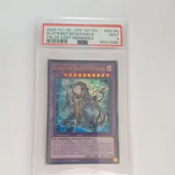 Yugioh PSA 9 Gladiator Beast Domitianus Ultra Rare 1st Edition Mint - Image 1