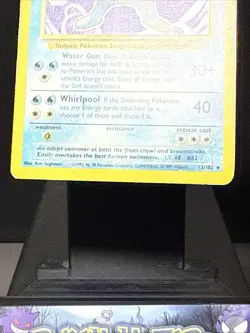 Pokemon Card Poliwrath 13/102 Base Set Holo Rare WOTC Played 3 - Image 4