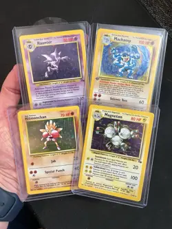 Pokemon Card Collection Base Set Holos Vintage Wotc Great Conditions - Image 1