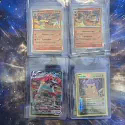Pokemon TCG Cards Lot Vmax Pikachu Charizard Holo Foil Rare Hitters And Bangers - Image 5