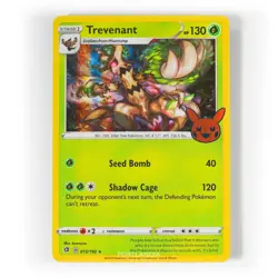 Pokemon - Trevenant Stamped Holo - 015/192 - Trick or Trade Promo Card - Image 1