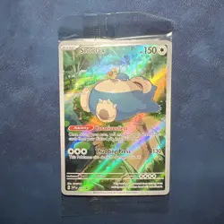 Pokemon Snorlax 051 Sv: Scarlet & Violet Promo Cards Holo 151 (Sealed) #1 - Image 1
