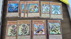 Edison Yugioh Gladiator Beast Deck Core 11 Cards Retiari Bestiari Equeste Darius - Image 1