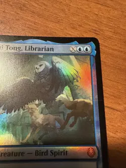 MTG Avatar Wan Shi Tong, Librarian TLA 0078 Foil Mythic NM - Image 4