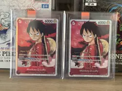Monkey D. Luffy (012) ST01-012 Super Pre-Release Starter One Piece Card TCG - Image 1