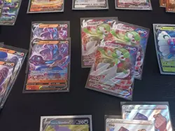 Pokemon TCG Card Lot Of 38 V/VMax/Gold/GX/Full Arts Champions Path Darkness LP - Image 3