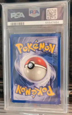 PSA 8 Poliwrath H24/H32 Skyridge 2003 Pokemon Card Holo Foil E-Reader SWIRL - Image 2