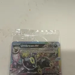 Pokemon TCG Umbreon ex - 060/131 (Prismatic Evolutions Stamp) Promo Card SEALED - Image 2