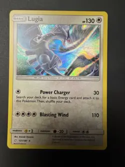 Lugia 131/181 Sm-Team Up Holo Card NM-LP Condition - Image 3