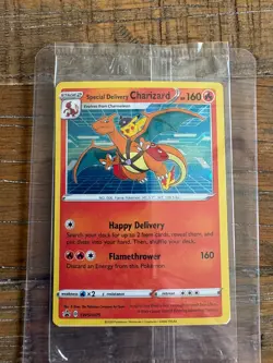 Special Delivery Charizard: Sword & Shield Promo Cards Holo SEALED - Image 1