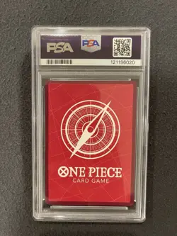 Monkey D Luffy PSA 10 OP01-003 Errata Alternate Art Leader Manga One Piece Card - Image 2