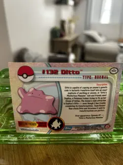 DITTO #132 - NON-Holo - Blue Logo - SERIES 3 - TOPPS POKEMON CARD - NM - Image 2