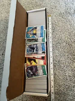 One Piece Bulk Lot 800+ Cards 15 Inch Box - Image 1