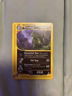 Tyranitar 40/147 Aquapolis Non Holo Rare NM Pokemon Card - Image 2