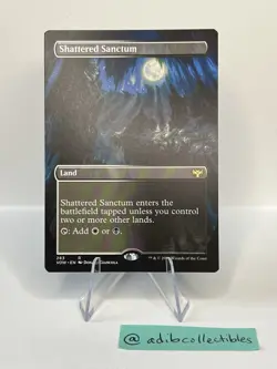 Shattered Sanctum (Borderless) #283 Rare - MTG Innistrad: Crimson Vow Card NM - Image 1