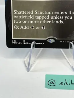 Shattered Sanctum (Borderless) #283 Rare - MTG Innistrad: Crimson Vow Card NM - Image 5