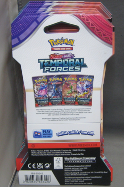 POKEMON TRADING CARDS LOT OF 8 PACKS SCARLET & VIOLET TEMPORAL FORCES MINT c - Image 3