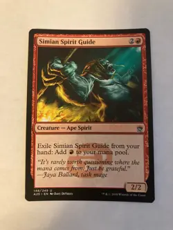 Simian Spirit Guide Masters 25 #148 Magic The Gathering Uncommon - Image 1