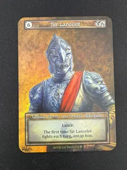 Sir Lancelot (Team Covenant Foil Promo) - Near Mint - Sorcery: Contested Realm - Image 1