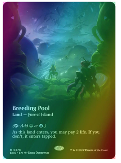Breeding Pool - Foil - Borderless Edge of Eternities - Image 1