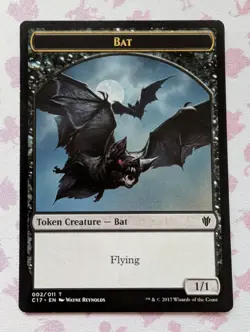 Bat Vampire Flip Token (Near Mint) - MTG - Commander 2017 (ENG) - Image 1