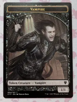 Bat Vampire Flip Token (Near Mint) - MTG - Commander 2017 (ENG) - Image 2
