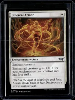 Ethereal Armor - 7 - DSK - NM - MTG Magic the Gathering - Image 1