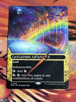 MTG Cascading Cataracts (0005) (Borderless) - 5 / English / Near Mint - Image 2