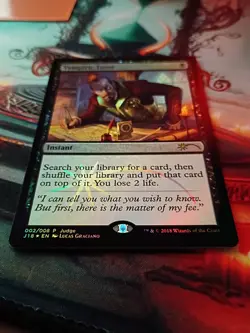 Magic MTG Judge Promo FOIL Vampiric Tutor J18 NEAR MINT NM - Image 2