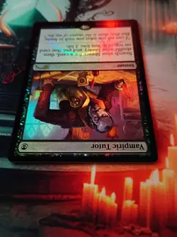 Magic MTG Judge Promo FOIL Vampiric Tutor J18 NEAR MINT NM - Image 3