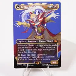 Kefka, Court Mage 398 Borderless Final Fantasy FIN MTG Regular NM See Video - Image 1