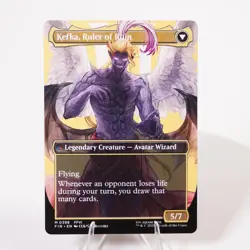 Kefka, Court Mage 398 Borderless Final Fantasy FIN MTG Regular NM See Video - Image 3