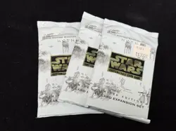 3 - 1996 Star Wars Hoth Limited Edition CCG 15 Card Booster Packs Factory Sealed - Image 1