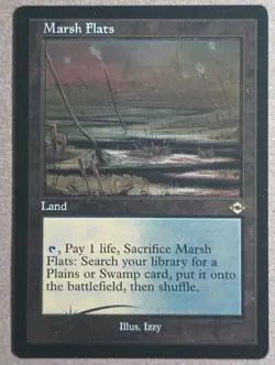 Marsh Flats x1 Foil Retro MH2 Modern Horizons 2 x1 MTG Magic the Gathering - Image 1