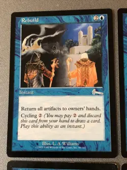 Rebuild X4 Urza’s Legacy LP/MP Condition See Pics Front/back - Image 2